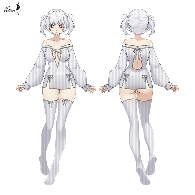 BUTTERFLY KNOT V-NECK DRESS SR06