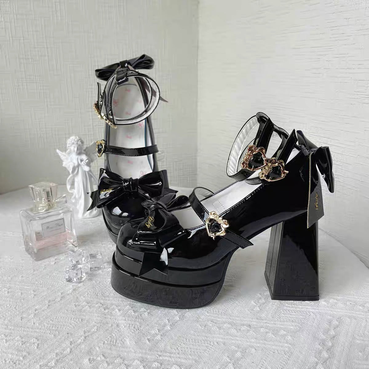 Lolita bow high heels PA20012