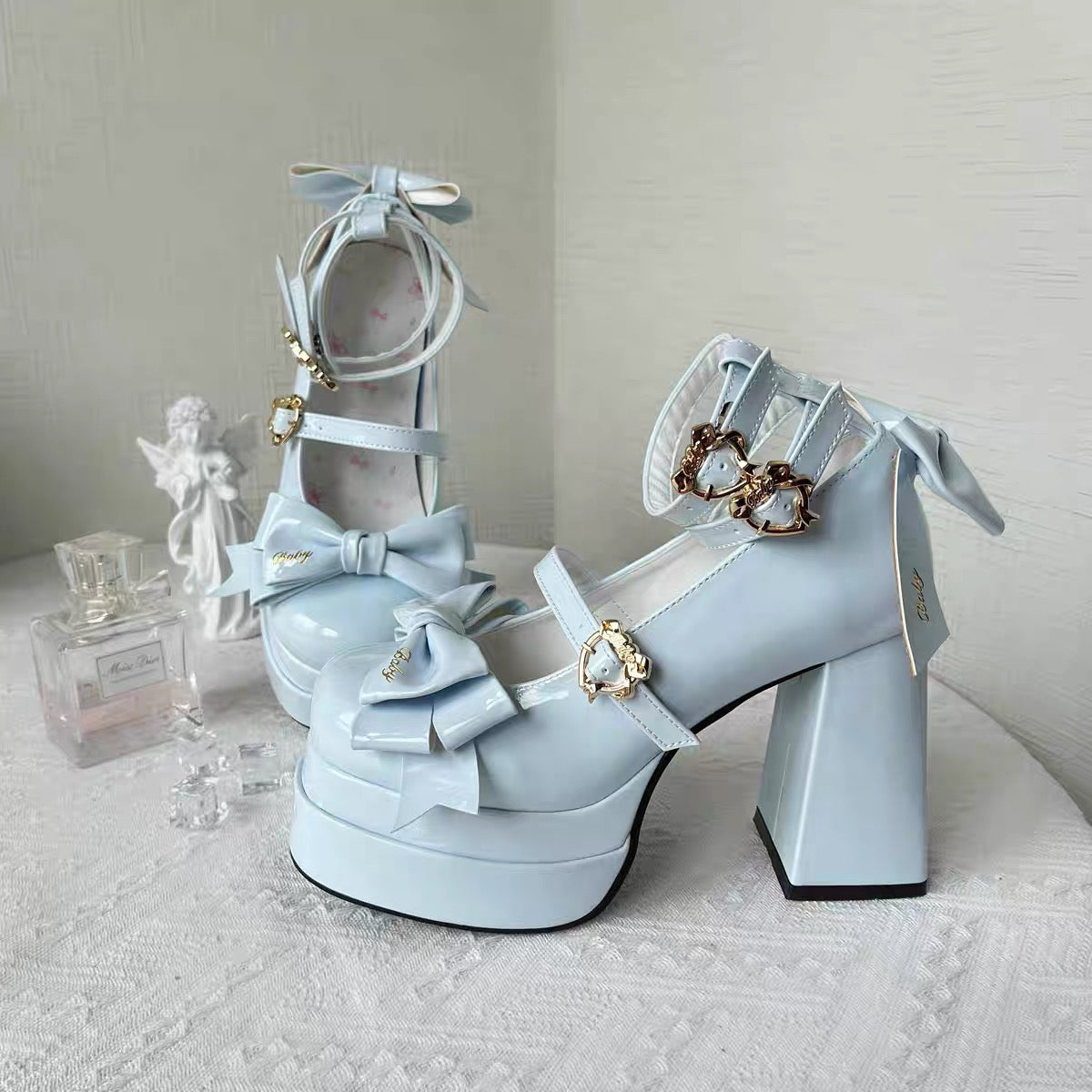 Lolita bow high heels PA20012