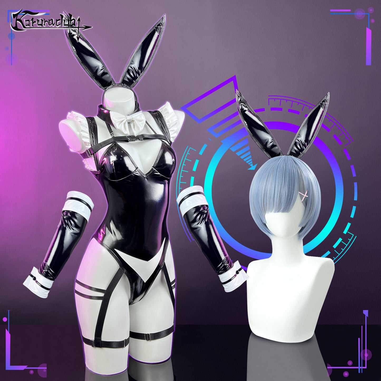 Cosplay Cyber Bunny Costume KO82
