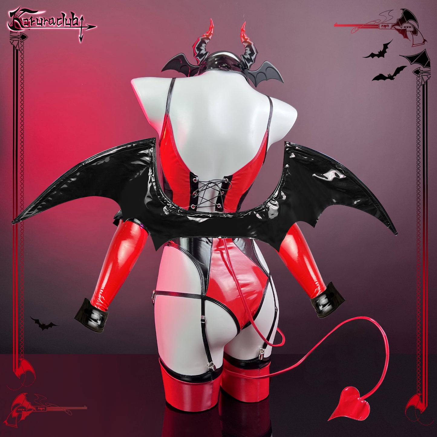 Cosplay Red Devil Costume KO78
