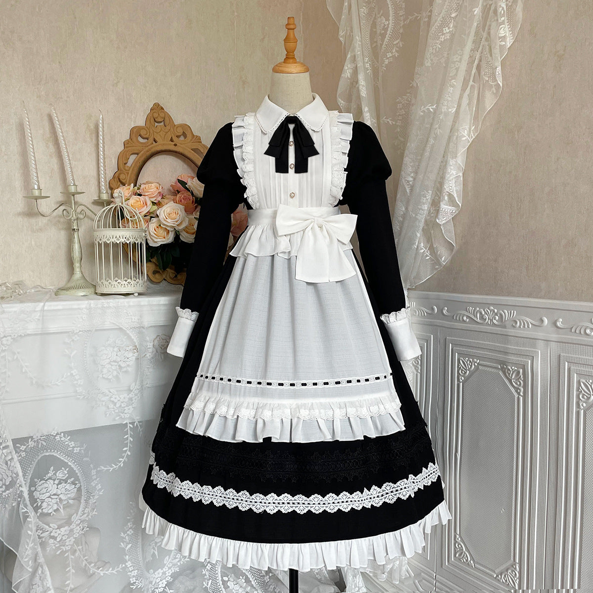 lolita maid dress PL53319