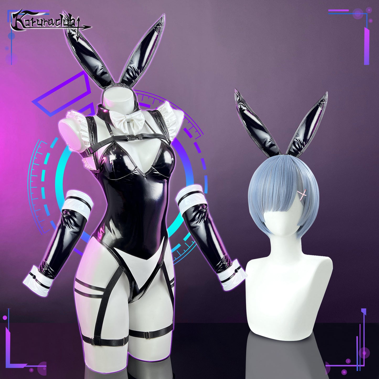 Cosplay Cyber Bunny Costume KO82