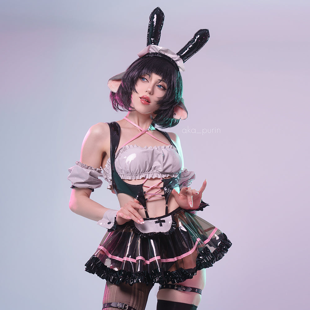Only $39.99 – Limited to 30 Sets  Cosplay Bunny Maid Lingerie(6-Piece Set)  KO87