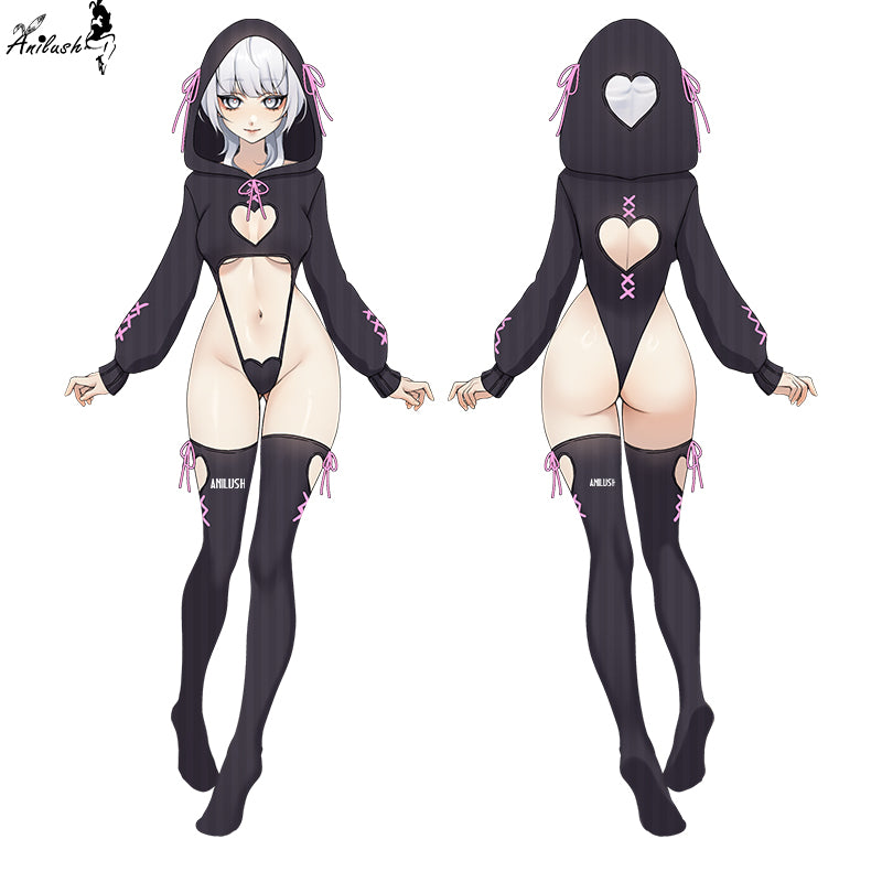 HEART HOLLOW BODYSUIT SR16