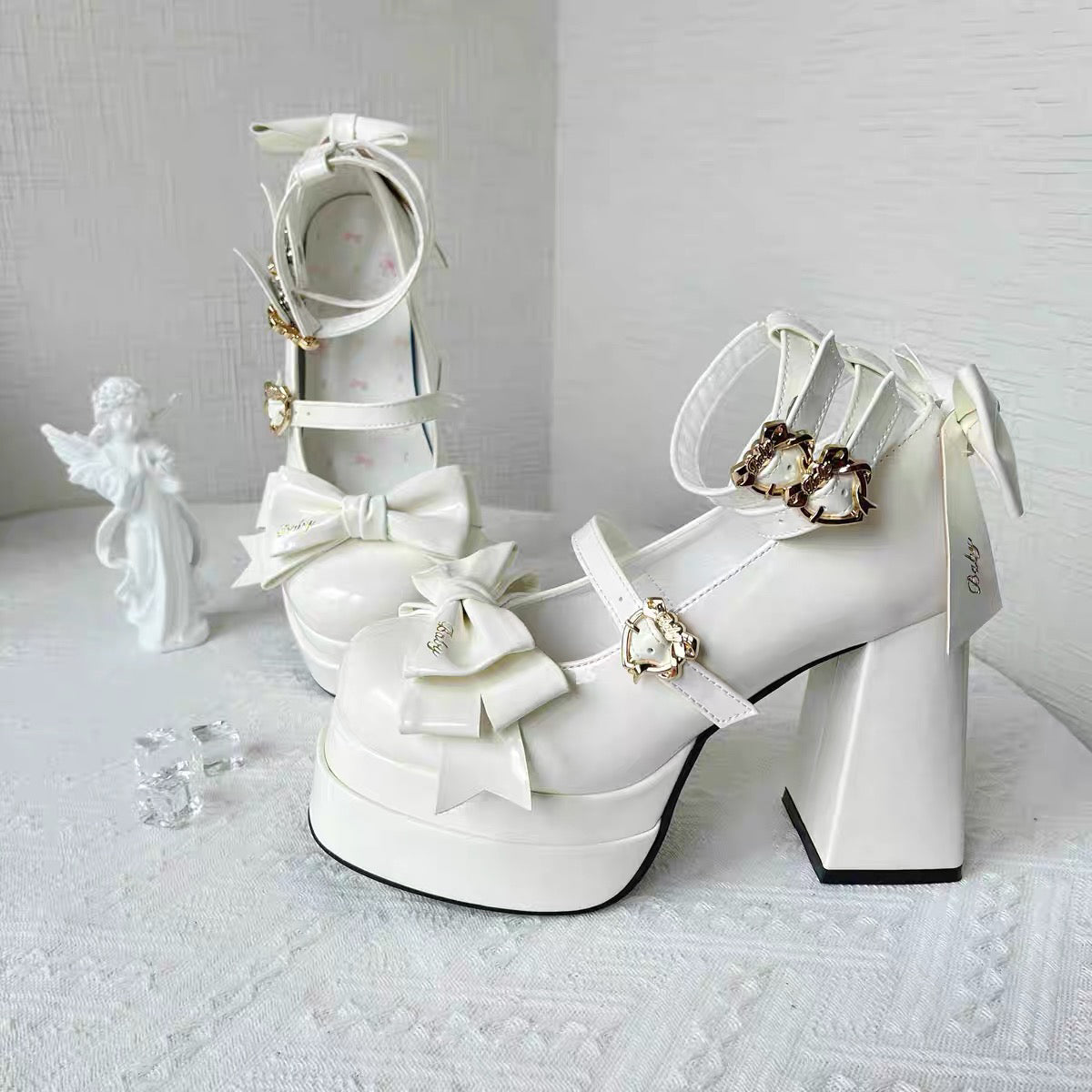 Lolita bow high heels PA20012