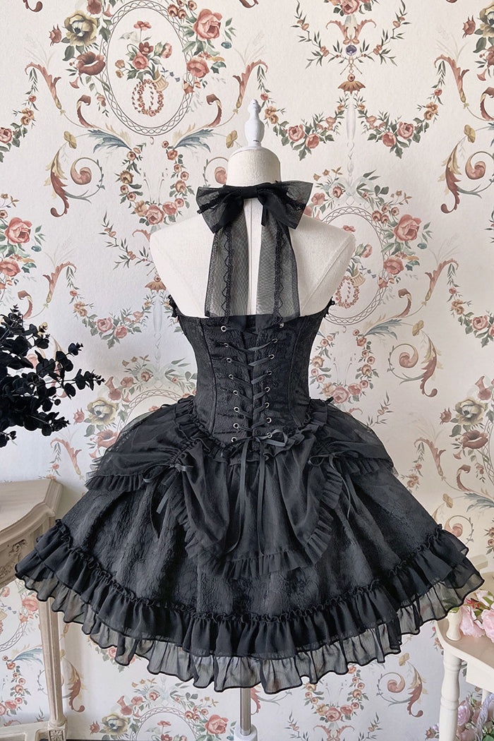 lolita halterneck dress PL53157