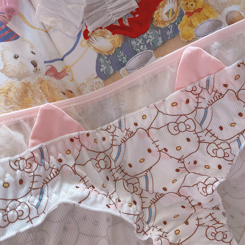 Cute Kitty Couple Underwear PL53765