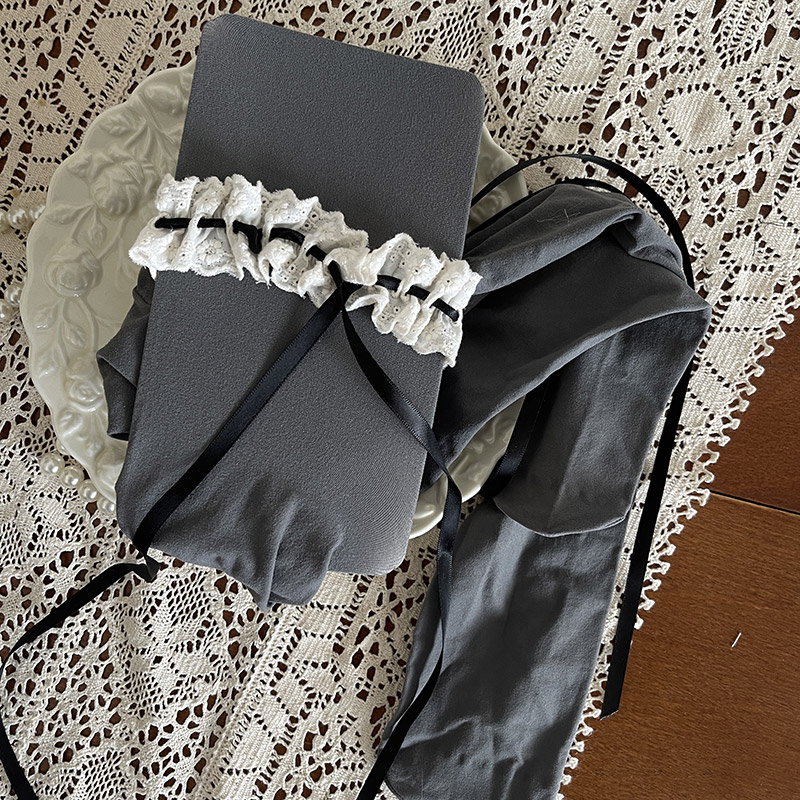 Embroidered Lace Bow Leggings PA20081