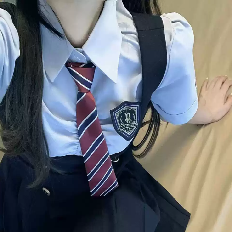 JK uniform suspender skirt shirt PA20095
