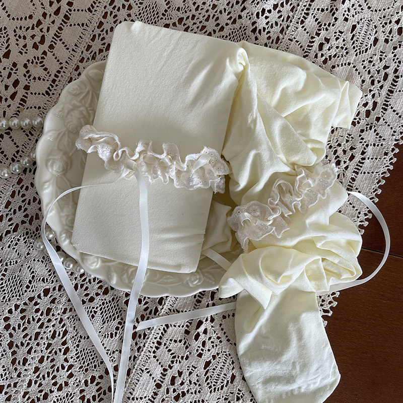 Embroidered Lace Bow Leggings PA20081