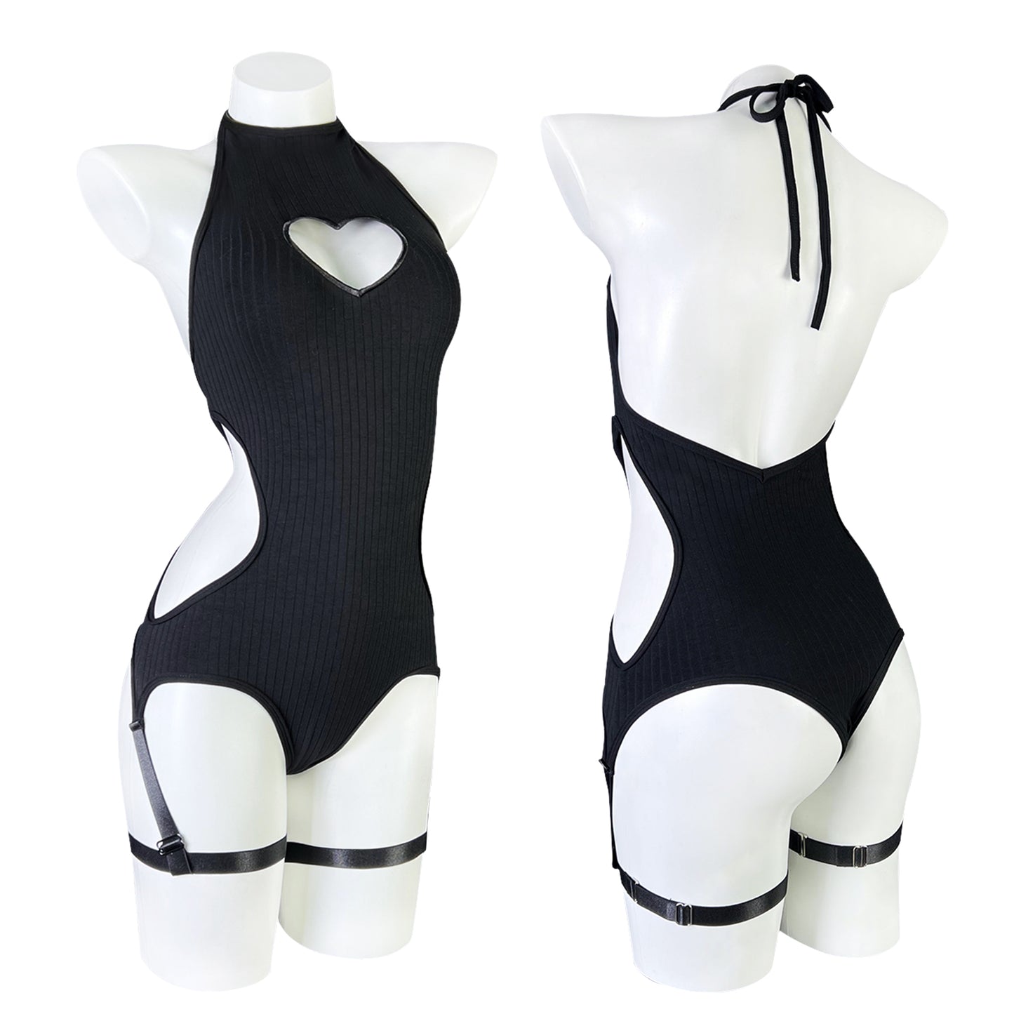 Cute Heart Bodysuit KO101