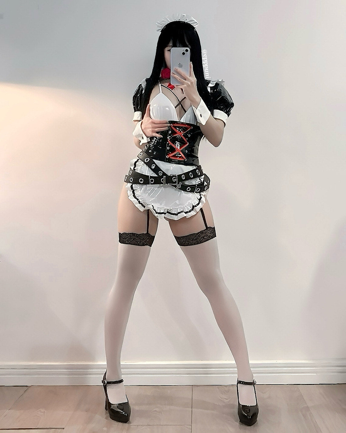 Cute maid outfit KO63(7--Piece Set)