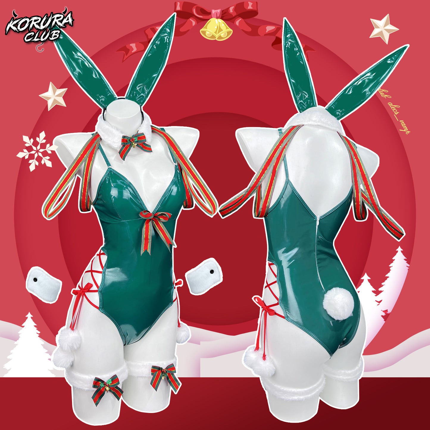 Pre-Order Christmas Bunny Costume KO117