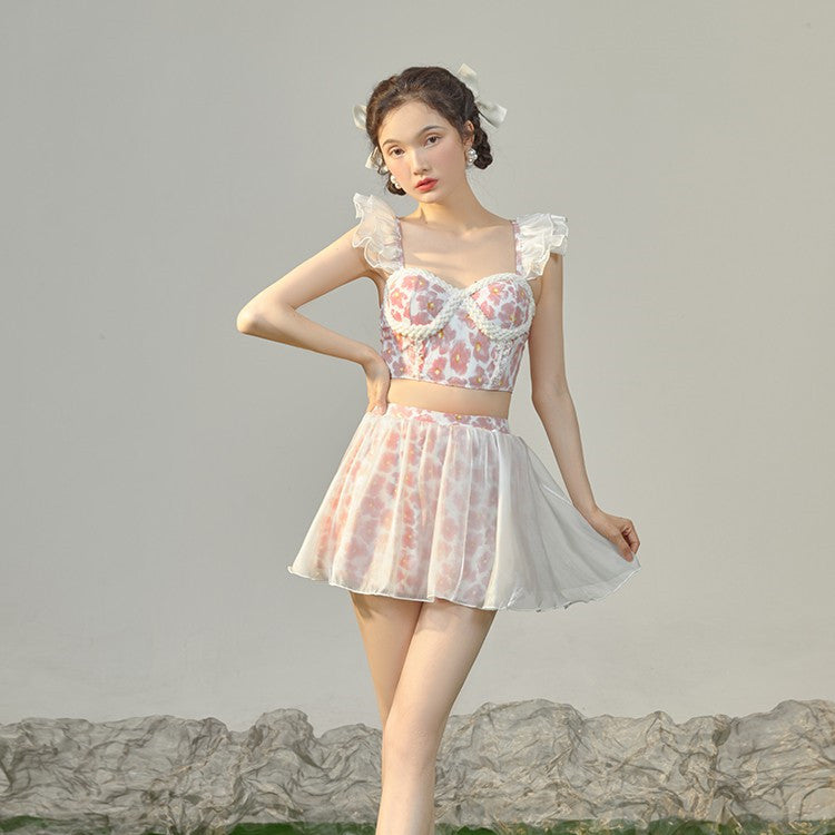 Pink Flower Swimsuit PL52969