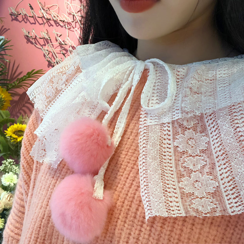 white chiffon bottoming shirt PL52492