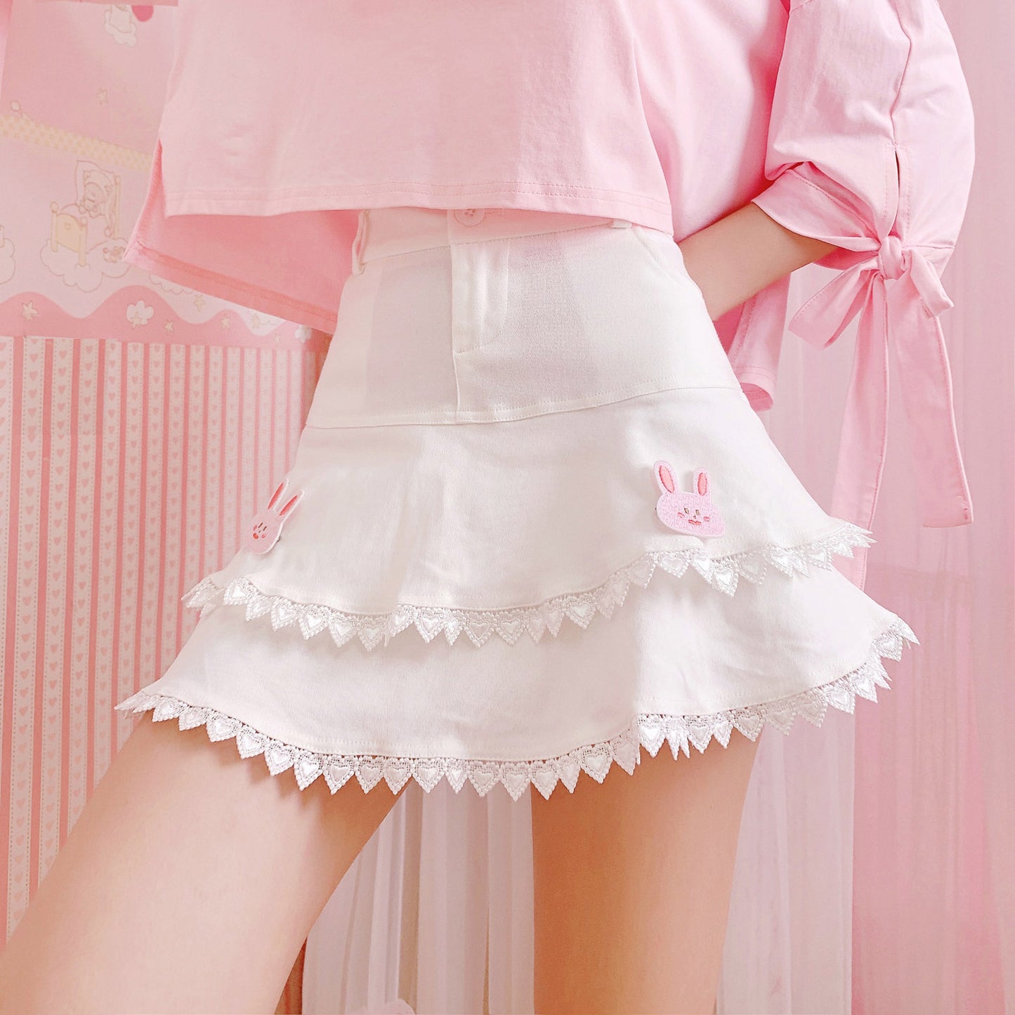 cute heart skirt PL52494