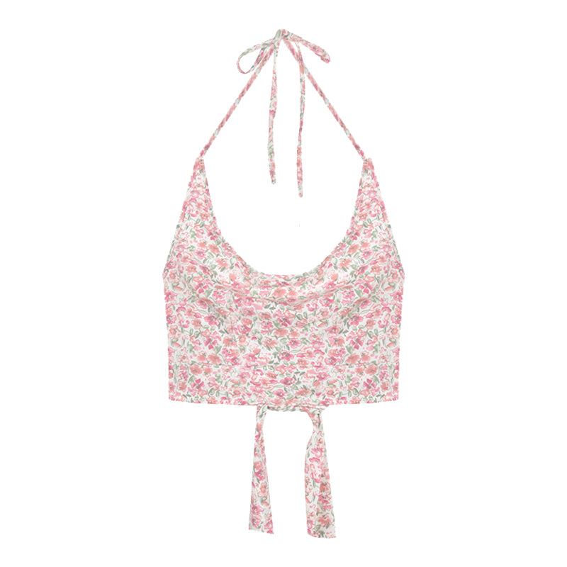 Pink halterneck camisole PL52667