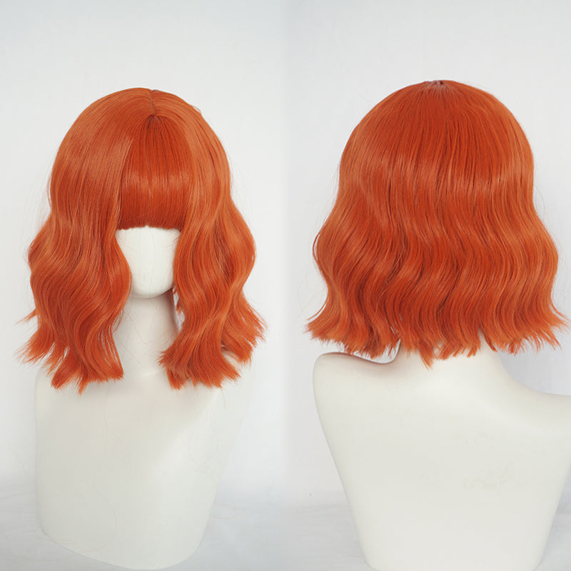 Orange wig PL20704