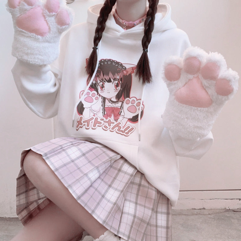 Cute energetic girl plus cashmere sweater PL50948