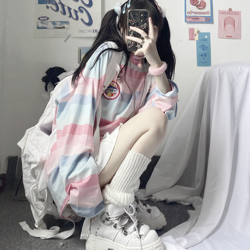 Harajuku Long Sleeve T-shirt PL50877