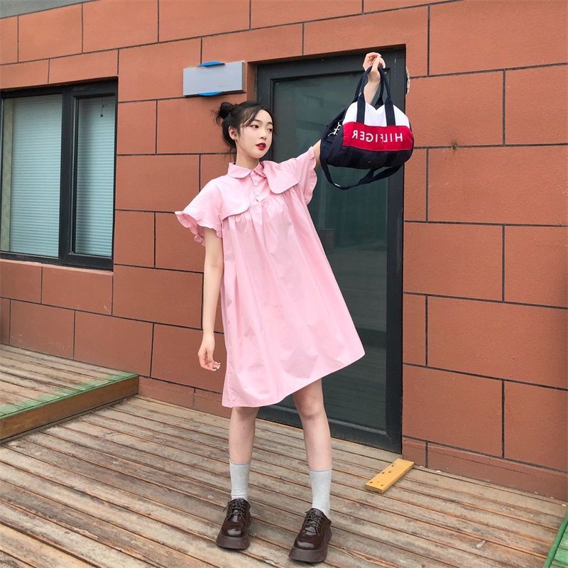 vintage pink dress PL52347