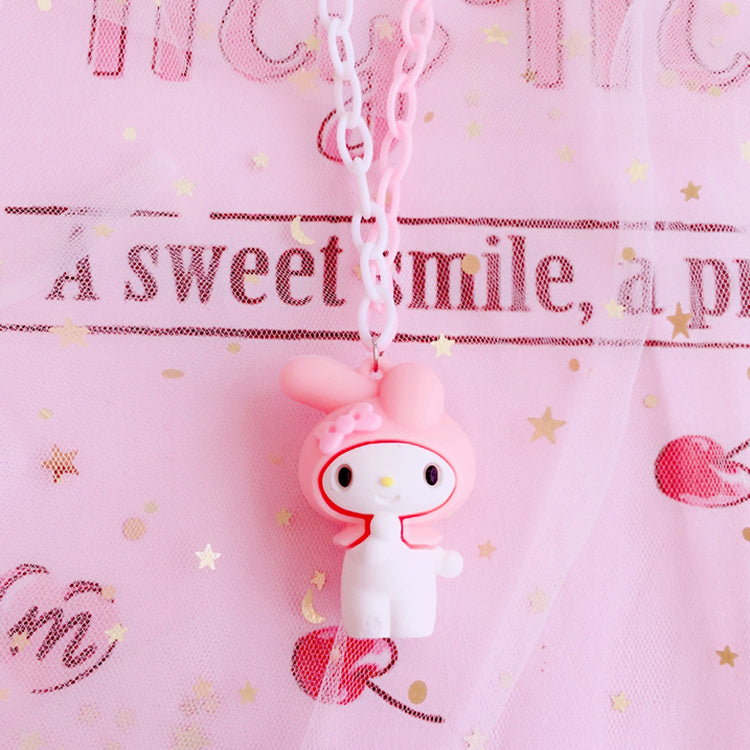 Cute Cartoon Long Necklace PL52560