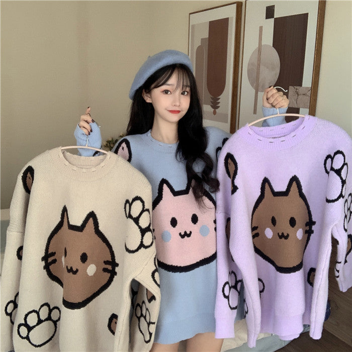 Cute long sleeve sweater PL50919