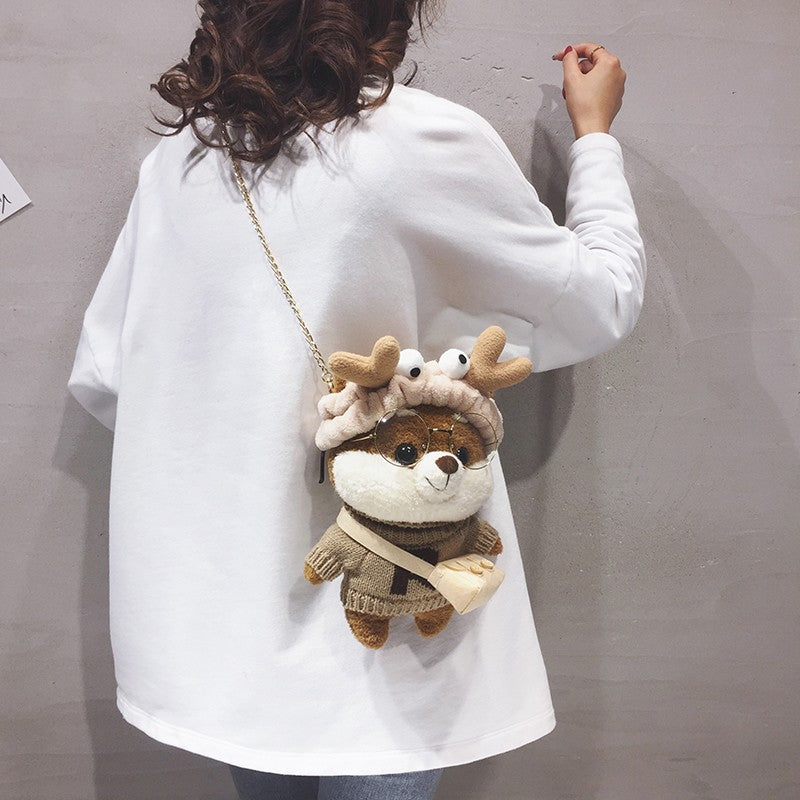 cute plush bag PL20684