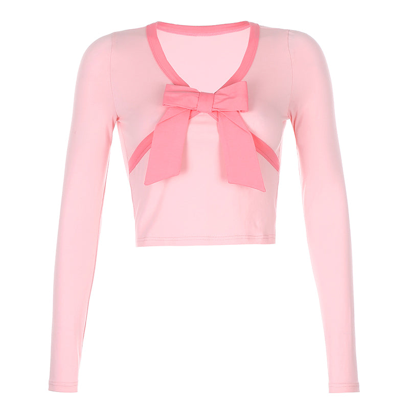 Pink Long Sleeve T-shirt PL50858