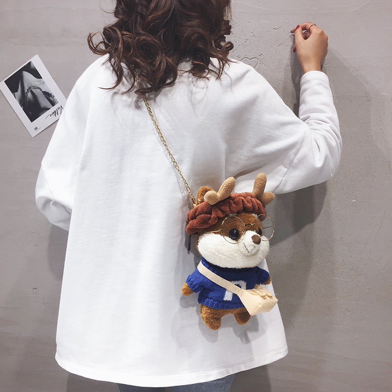 cute plush bag PL20684