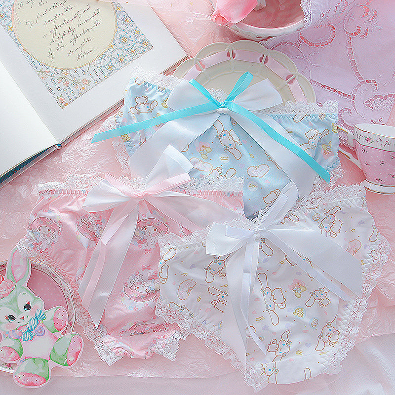 3-pack of cute bow panties PL52346
