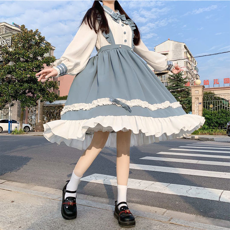 lolita long sleeve dress PL50863