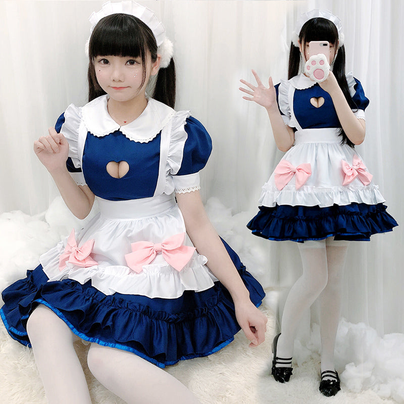 cosplay blue maid dress PL52363 – pastelloves