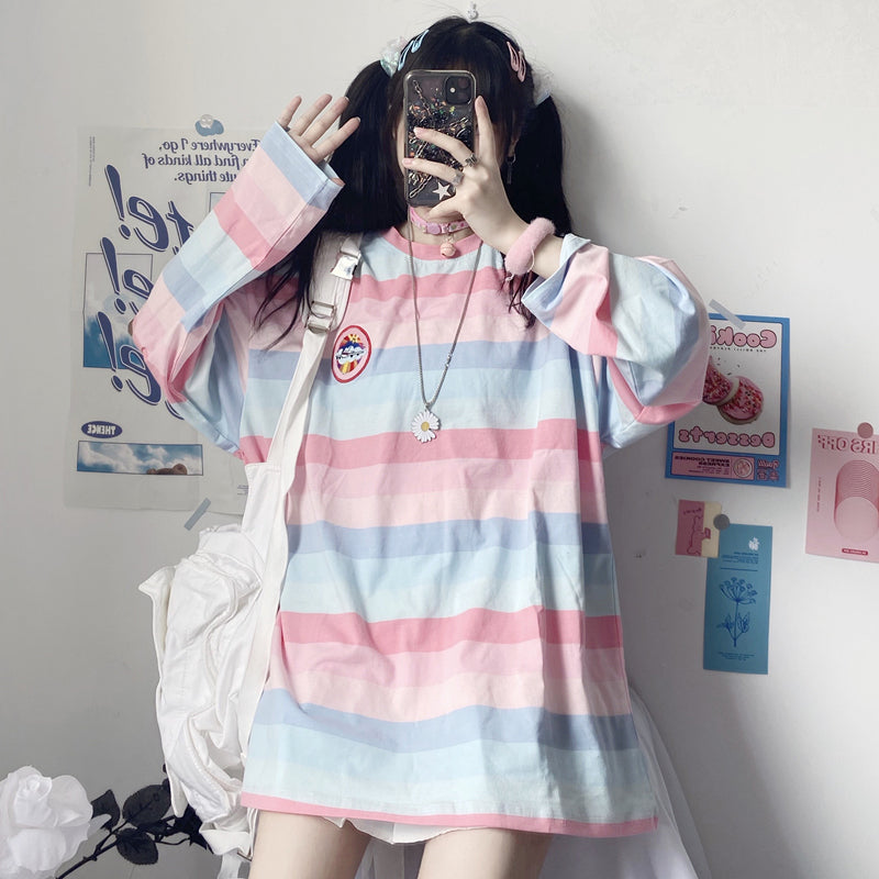 Harajuku Long Sleeve T-shirt PL50877