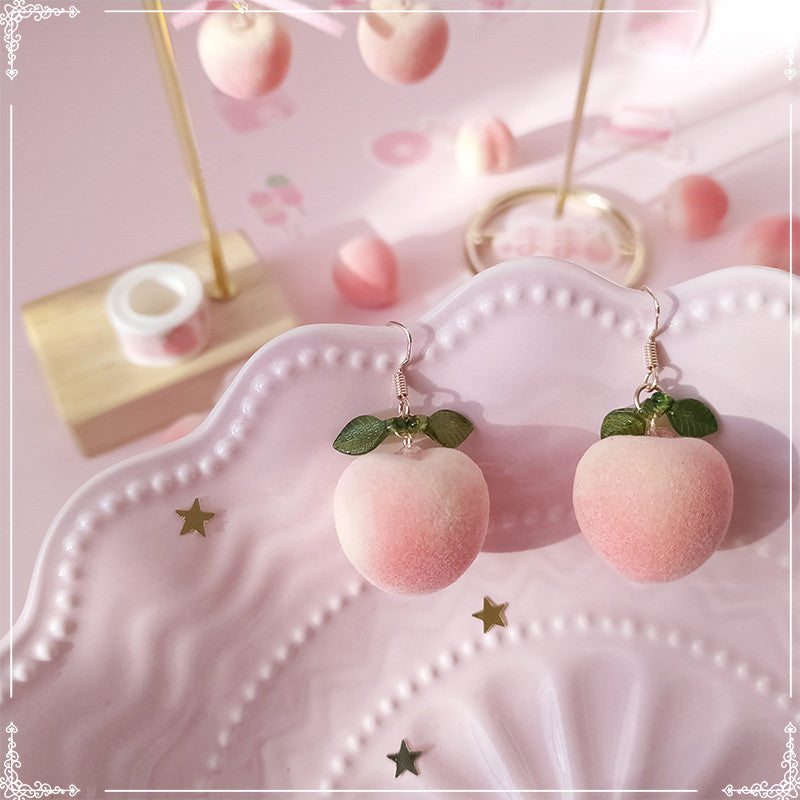 Lovely peach earrings PL50889