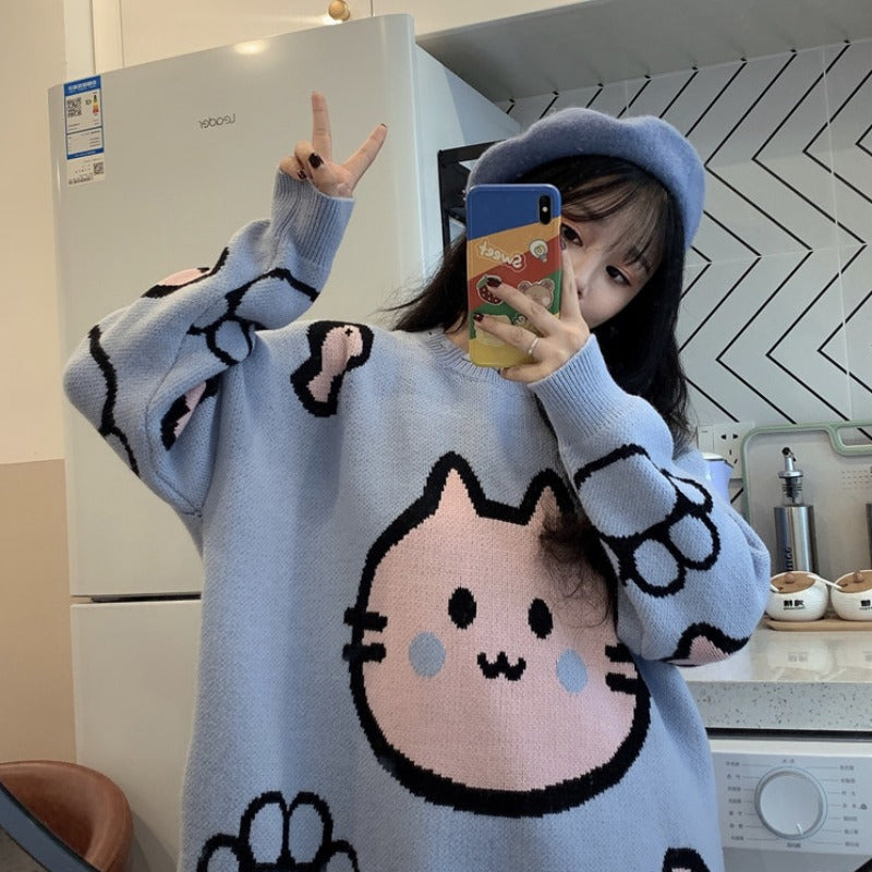 Cute long sleeve sweater PL50919