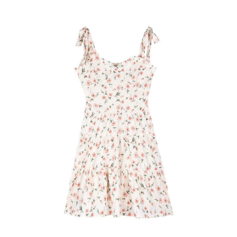 white floral dress PL52349