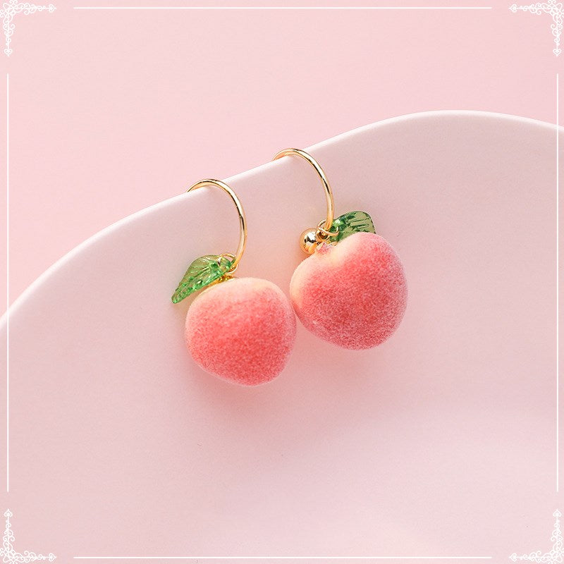 Lovely peach earrings PL50889