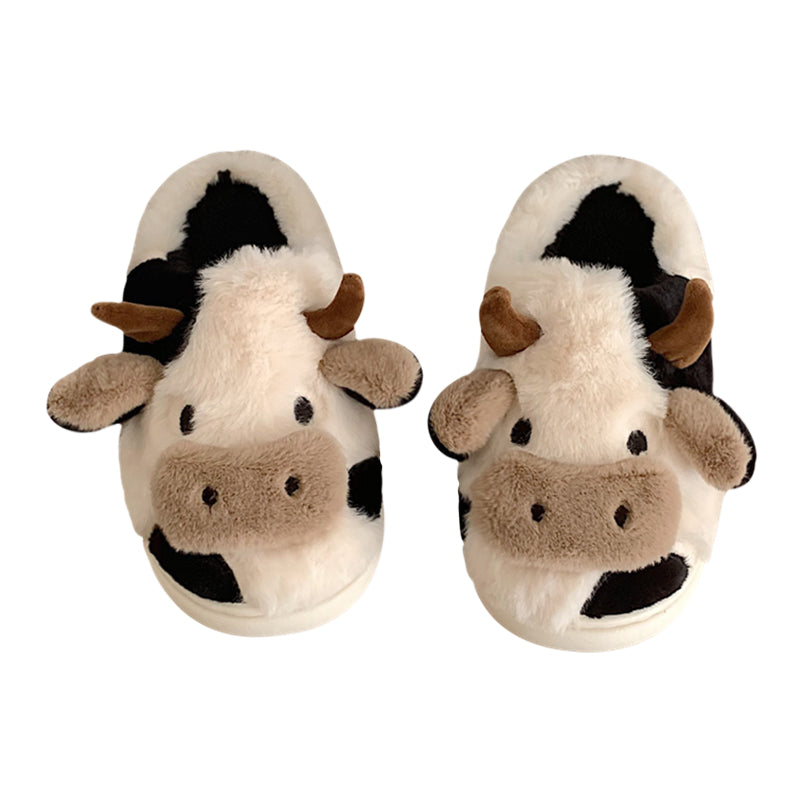 COW COTTON SLIPPERS PL52392