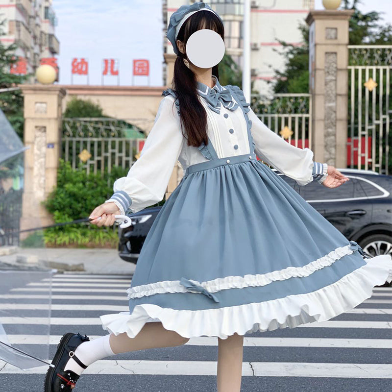 lolita long sleeve dress PL50863