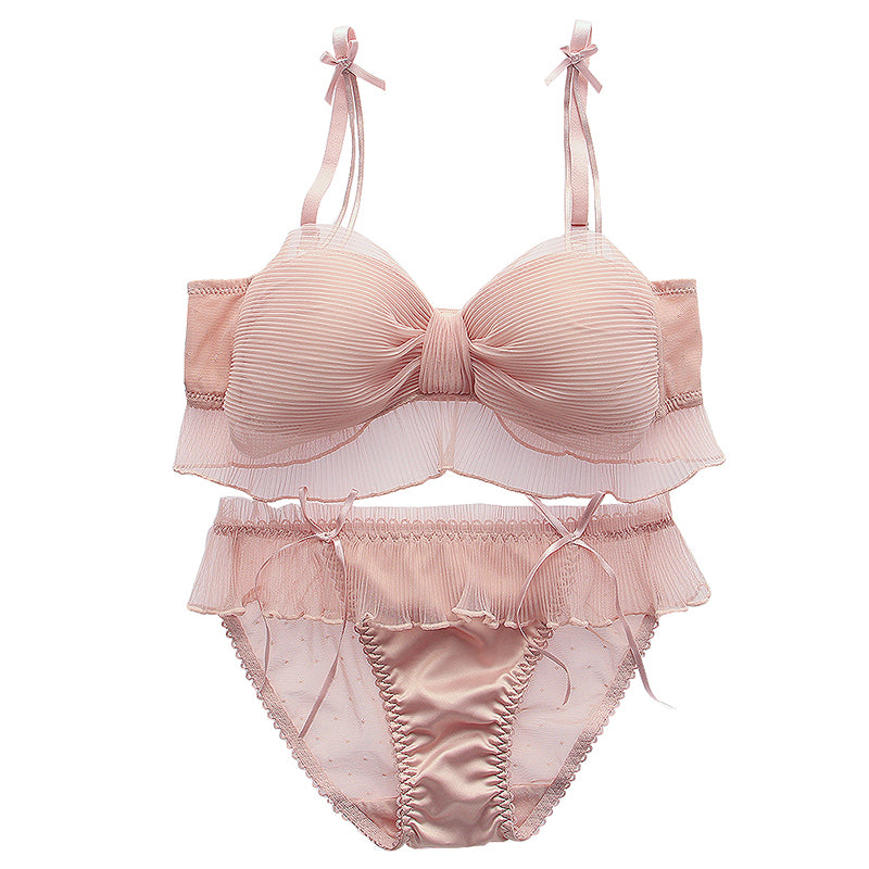 Cute bow lingerie set PL52685