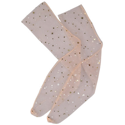 Star lace tulle socks(3 pairs)  PL20092