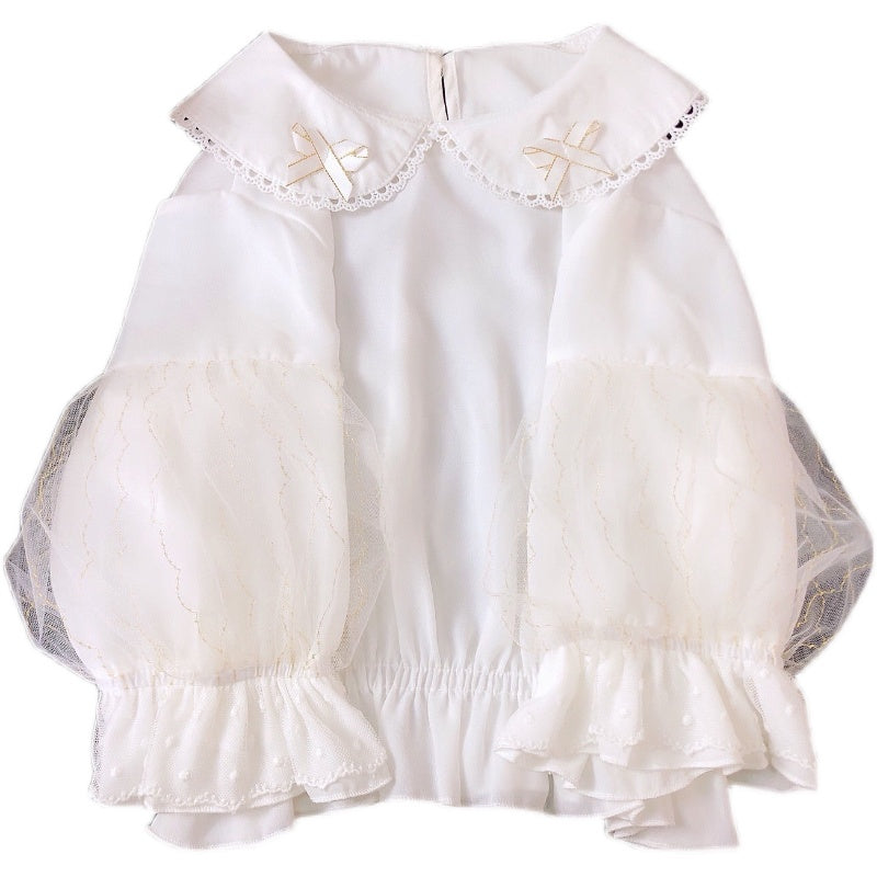 lolita chiffon shirt PL52593