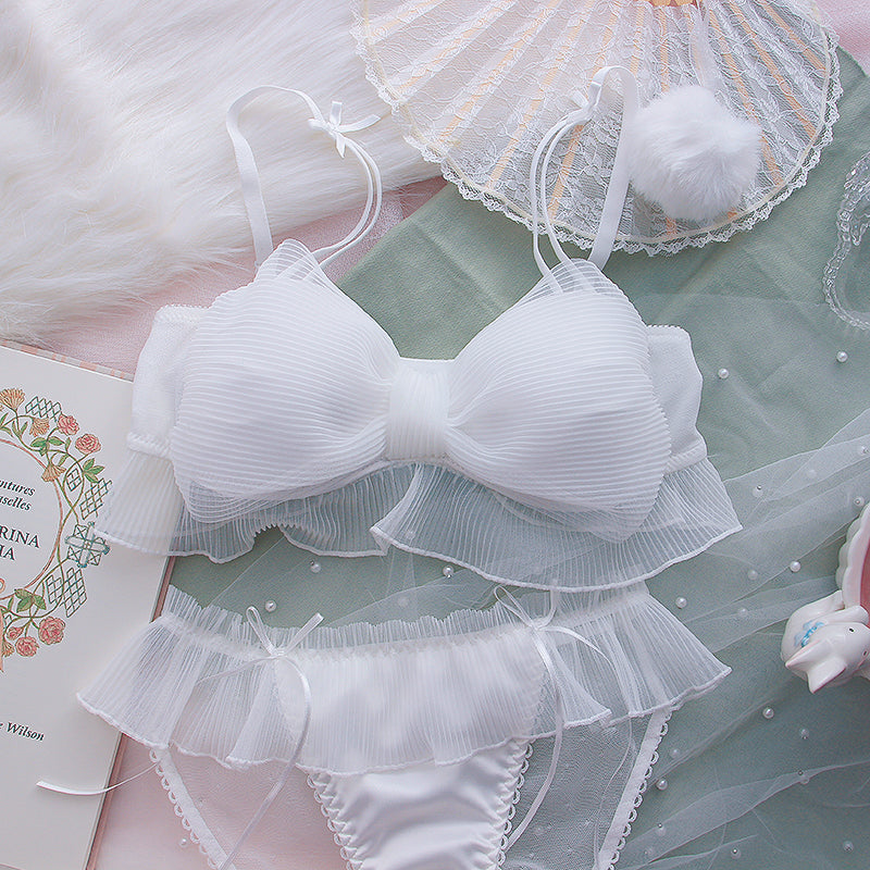 Cute bow lingerie set PL52685