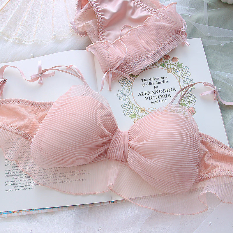 Cute bow lingerie set PL52685