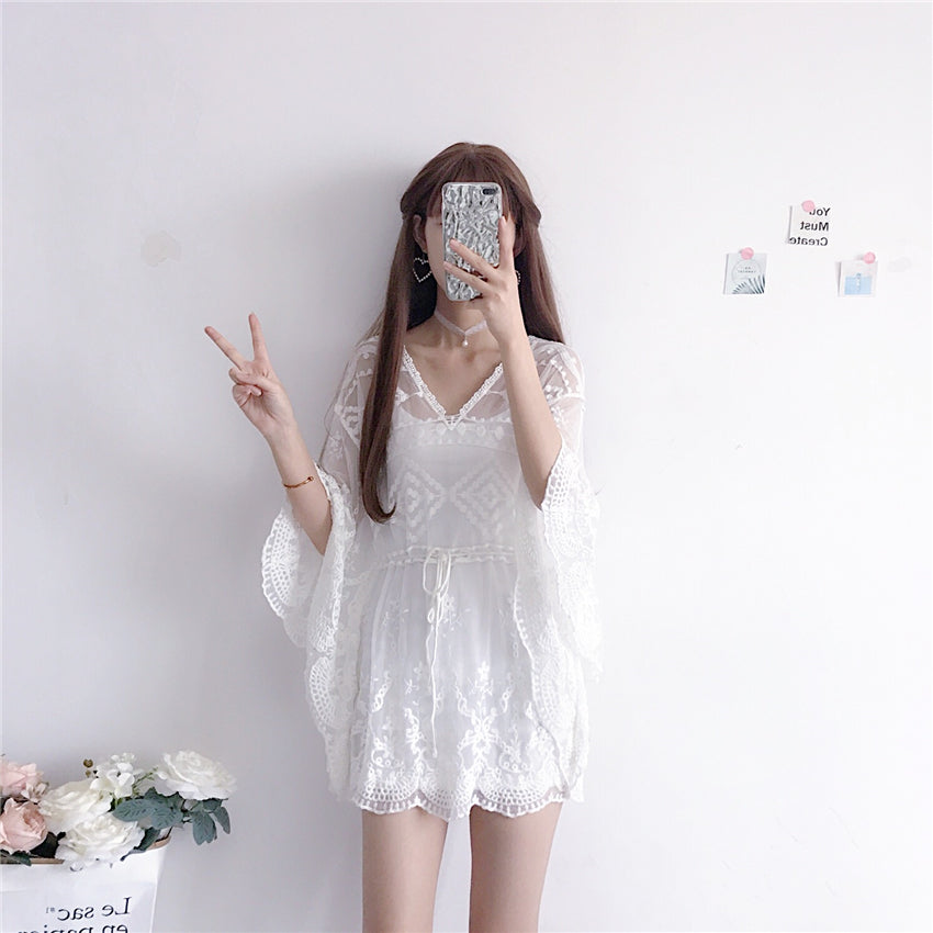 Chiffon bottoming shirt PL51198