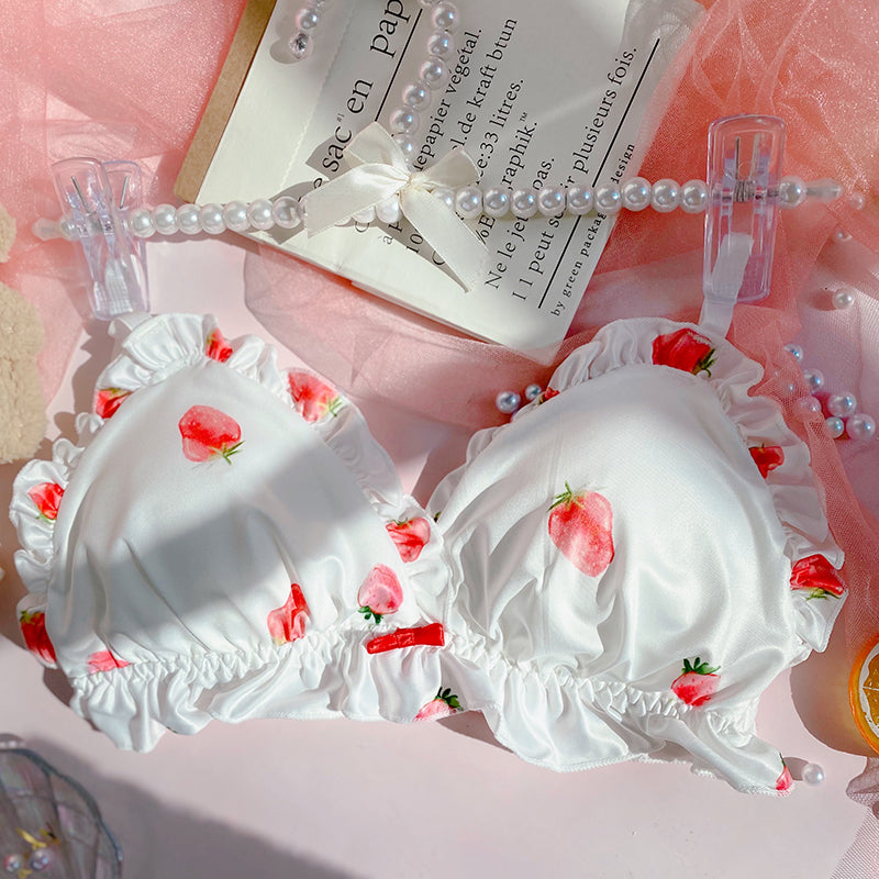 Cute Strawberry Bra Set PL52297