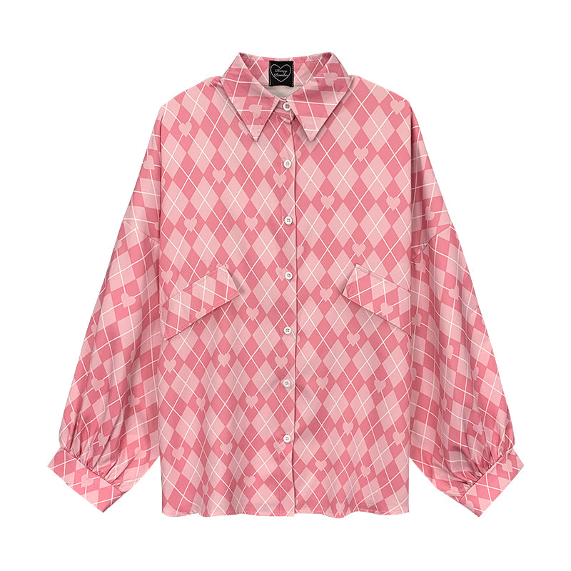 Pink Long Sleeve Shirt PL52264