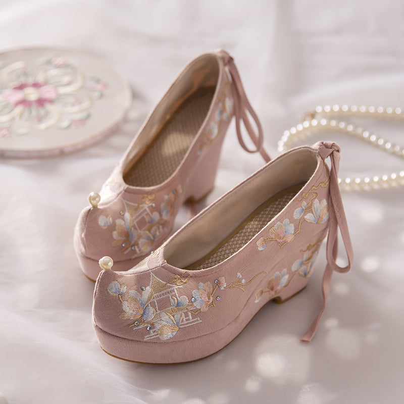 hanfu embroidered shoes PL53155